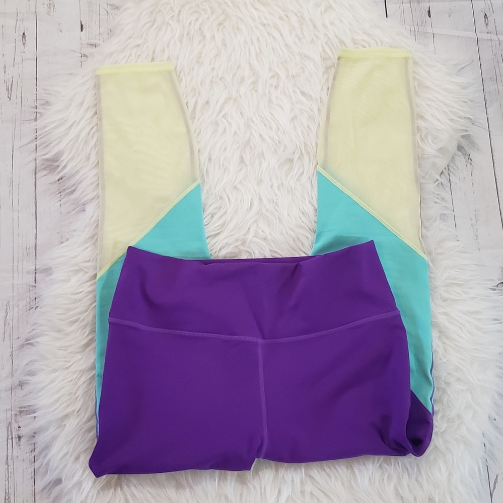 Fabletics Zone High Waisted Color Block Leggings - image 3
